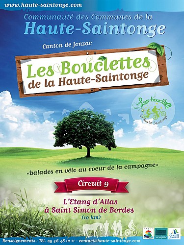 Bouclette L etang d Allas N9 St-Simon-de-Bordes Haute-Saintonge