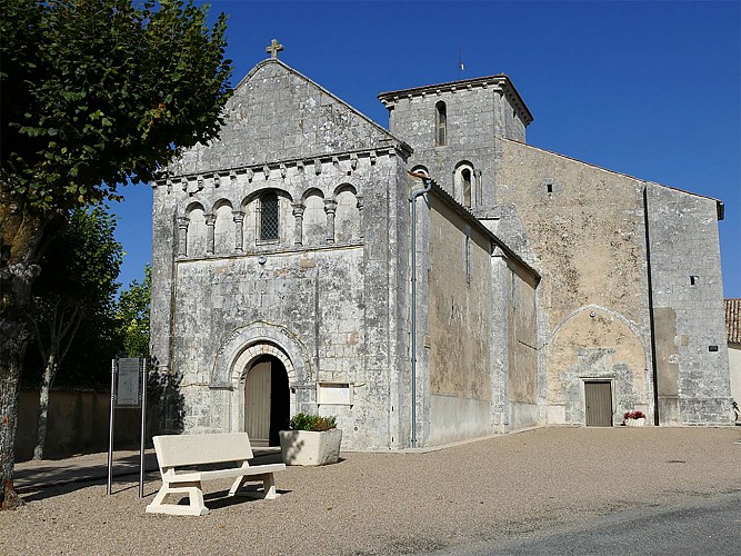 Circuit VTT Les sentiers des Eglises N7 chemin de Saint Jacques de Compostelle 2