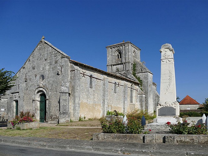 Circuit VTT Les sentiers des Eglises N7 chemin de Saint Jacques de Compostelle 4