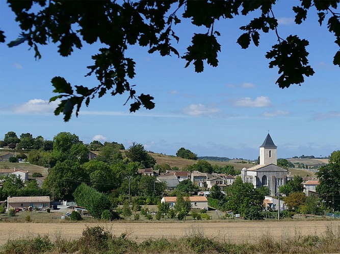 Circuit VTT Les sentiers des Eglises N7 chemin de Saint Jacques de Compostelle 6