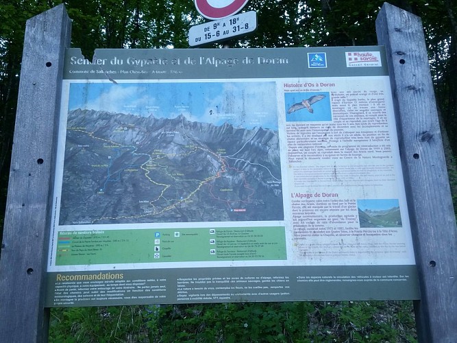 Hiking Trail: Doran via the Gypaète trail