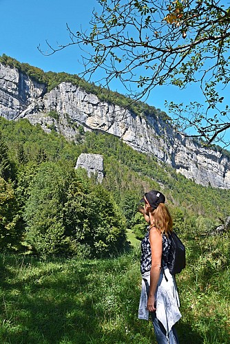 sentier pédestre : la Pierre à Voix