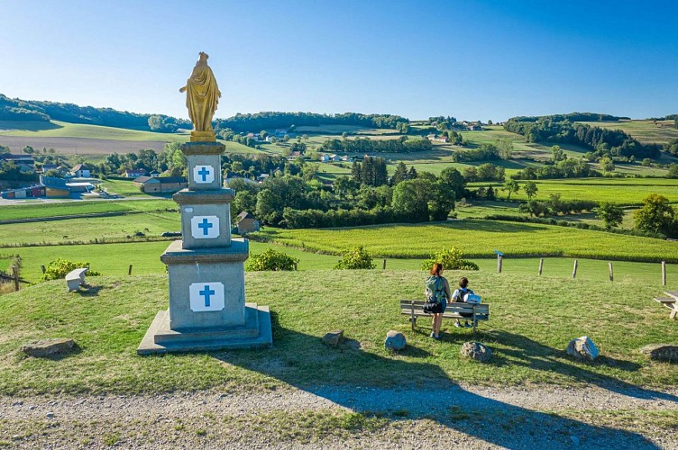 Statue Notre-Dame des Vignes - Valencogne
