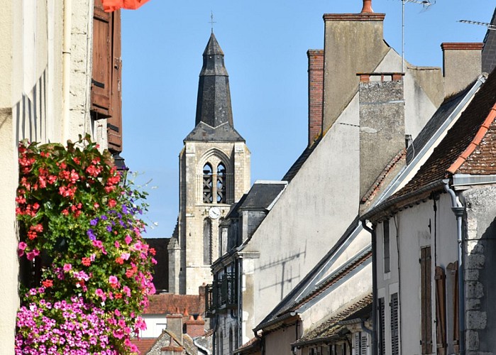 Bonny sur loire - Grande Rue - Eglise Saint Aignan - 1er aout 2018 - OT Terres de Loire et Canaux -IRémy (3)