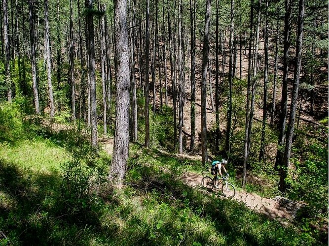 Percorso mountain bike "Le Tour de l'Eygues"