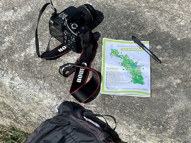 L'équipement du randonneur contemplatif