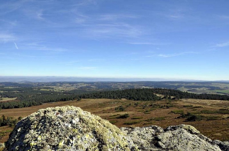 Horizon depuis le Roc de Fenestre