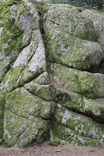 Dessins sur blocs de Granit