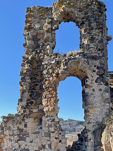 Ruine du château de Montauroux