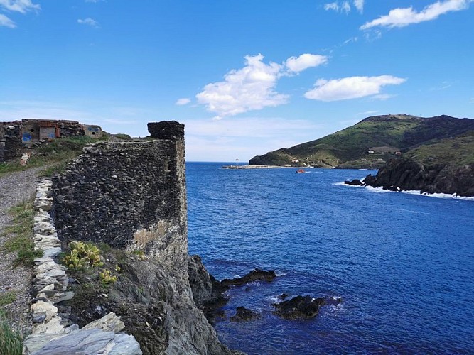 (E 12-Sentier Littoral/Führer 2022) Fremdenverkehrsamt Collioure - Fremdenverkehrsamt Port-Vendres