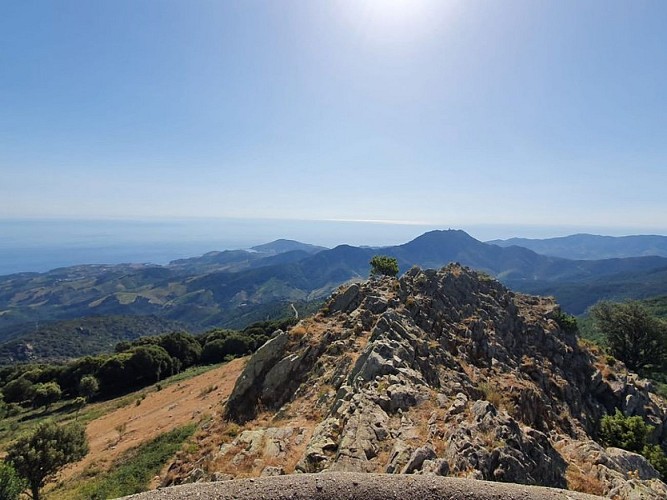De Lavail à Valmy par la Tour de la Massane