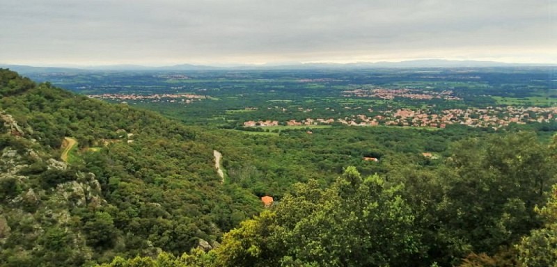 Vue depuis la randonnée Casot d'en lic