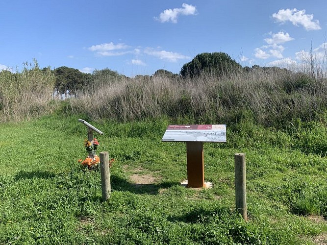 Gedenkweg des Lagers Argelès-sur-Mer