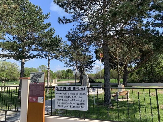 Parcours mémoriel du camp d’Argelès-sur-Mer