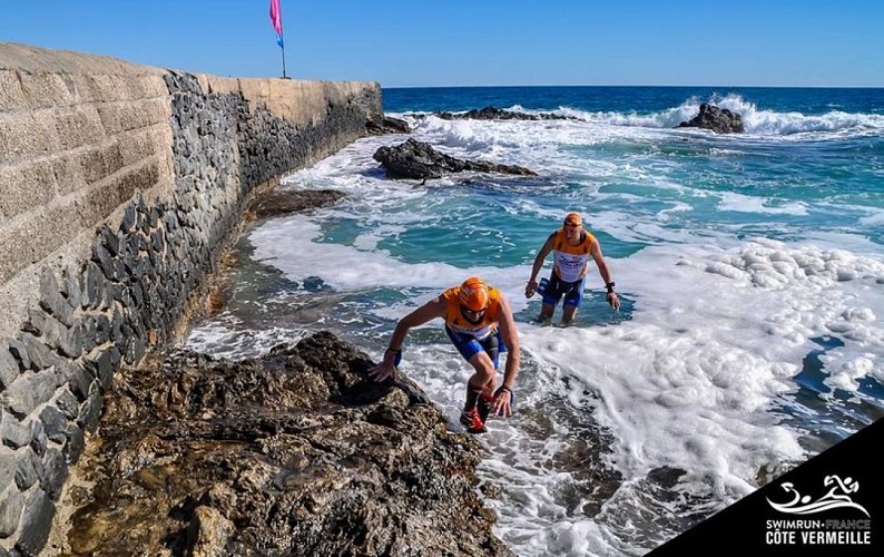 SwimRun Sortie de l'eau