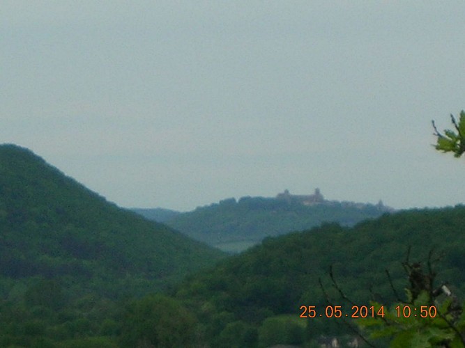 Vue sur Vézelay