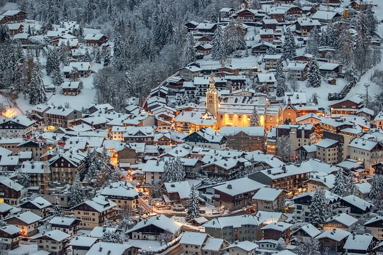 Itinéraire rando autour du Village_Megève