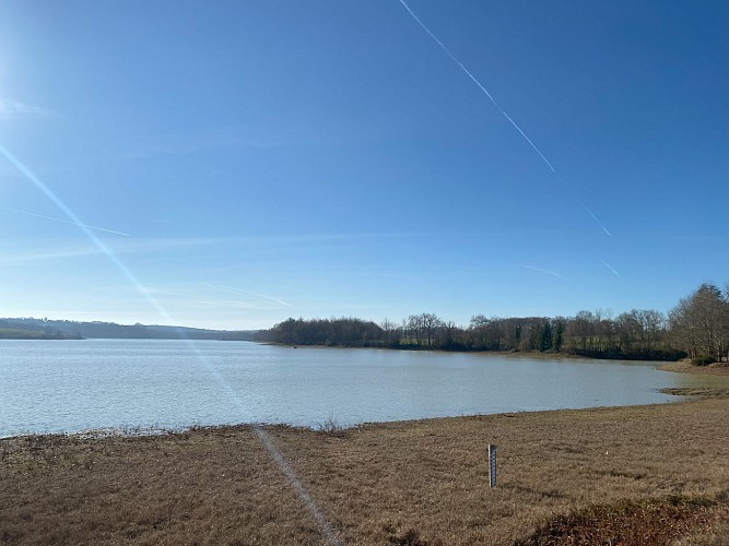 Lannepax et le lac de Candau