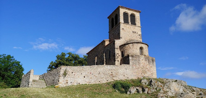 St-Laurent-d'Agny - Marche Nordique dans les coteaux