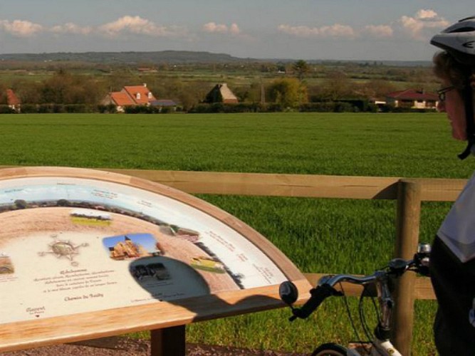 Table d'orientation à  Goneville en Auge 