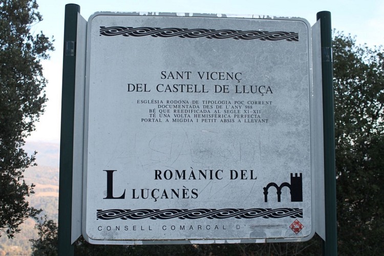 Montée château Lluça ( Castalogne ) Barcelone