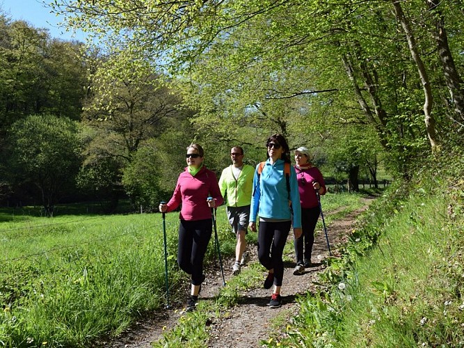 le circuit des logettes - chemin