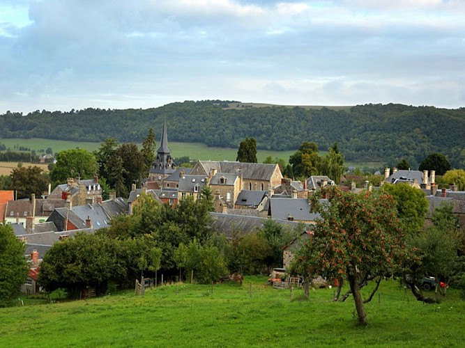 clécy village vallonné