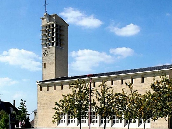 de l'écanet vers la seulline - eglise