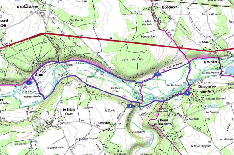 tracé ITINOR027V506OPY