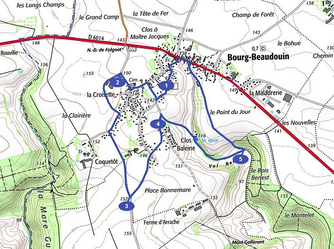 tracé ITINOR027V506OQ5
