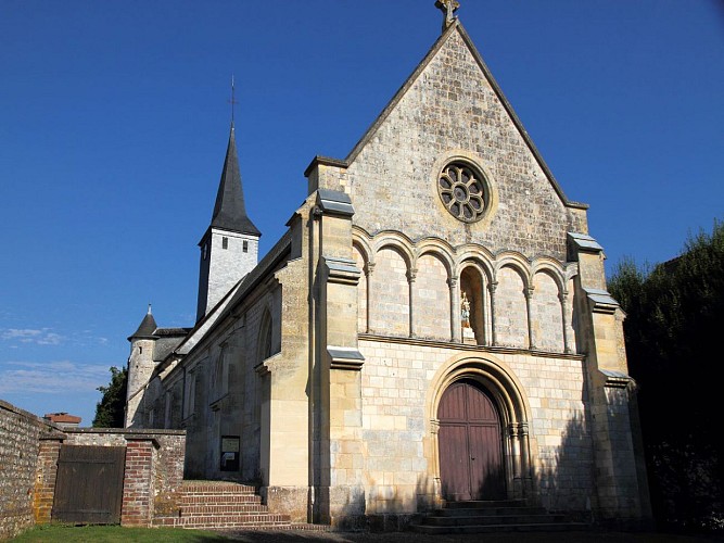 Eglise Corneville sur Risle ©Gilles Alleaume