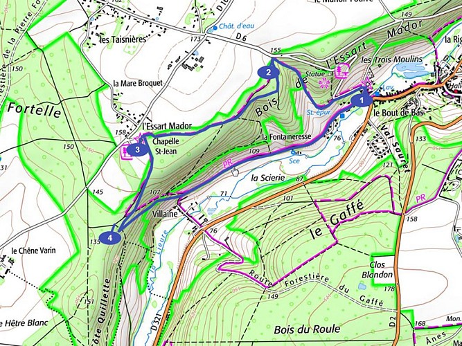 tracé ITINOR027V506OQE