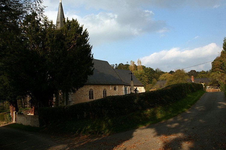 Eglise de Saint-Martin-Saint-Firmin©OTLPA et PB Argence