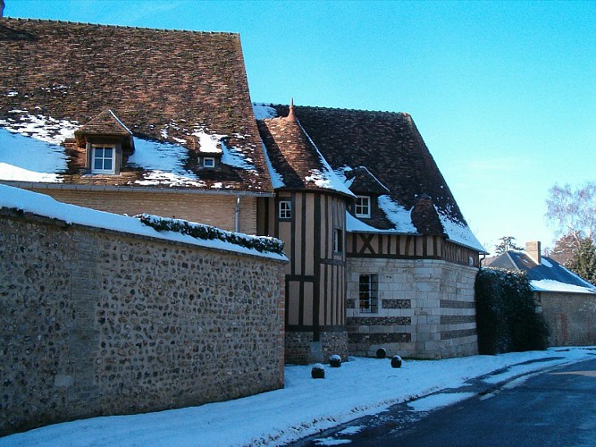 habitation_noyers XVIII°@Pays du Vexin Normand, R. Capöen
