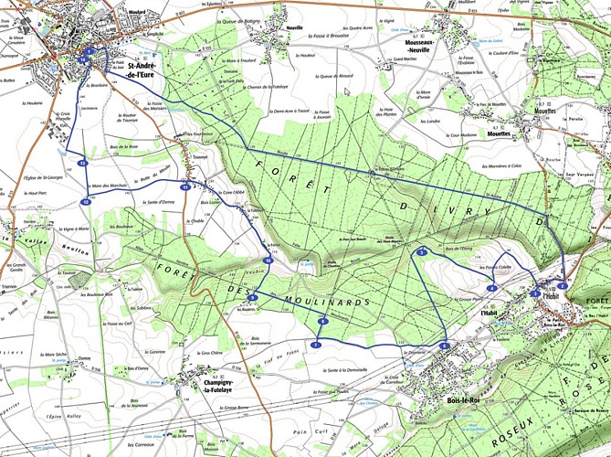 tracé ITINOR027V506OR9