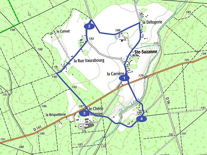 tracé ITINOR027V506ORI