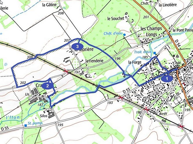 tracé ITINOR027V506ORJ