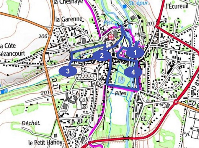 tracé ITINOR027V506ORW