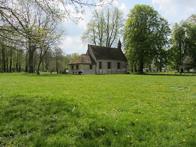 Chapelle de l'arboretum de Canappeville 800x600