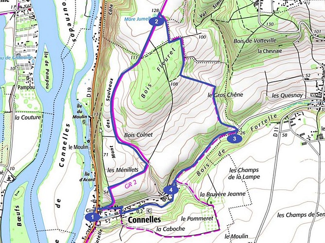 tracé ITINOR027V50HDI0