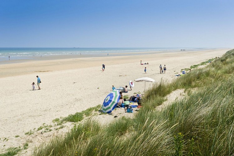 Photo N°2_Saint Martin de Varreville-Vue sur la plage PAT du Cotentin Marc Lerouge