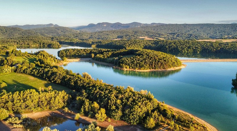 vue du lac de Montbel
