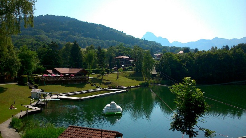 Rond Lac de La Beunaz en Lac Noir