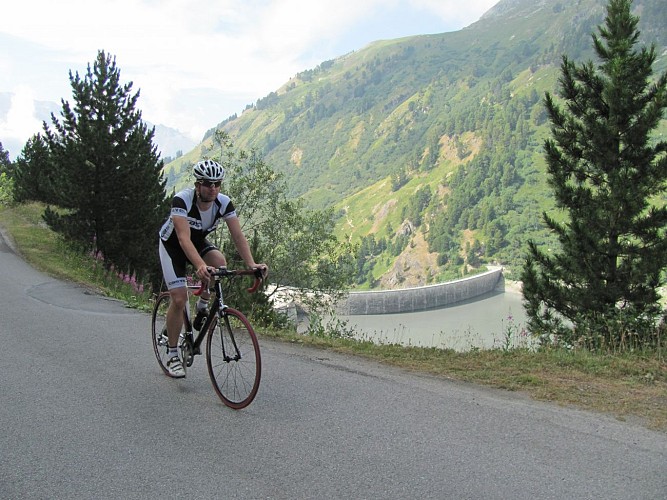 Little ascent of Plan d'Aval