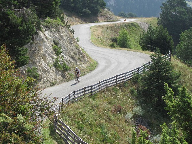 Little ascent of Plan d'Aval