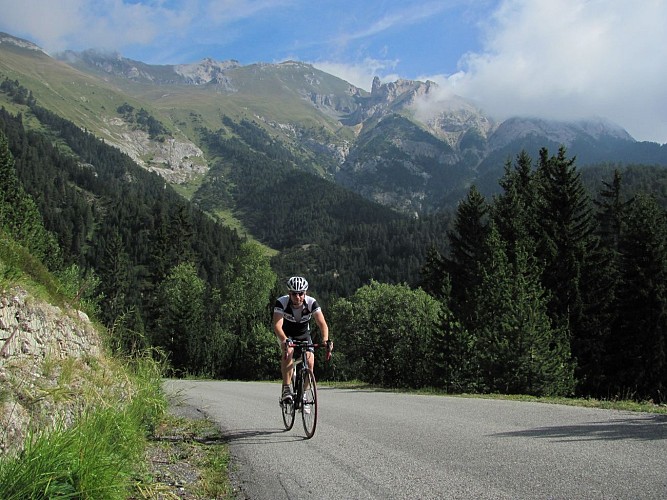 Little ascent of Plan d'Aval