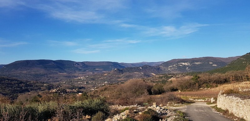 Une vue vers Soubès