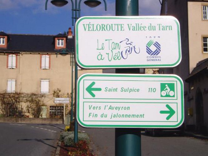Véloroute de la Vallée du Tarn, d'Albi à Saint-Sulpice (Véloroute V85)
