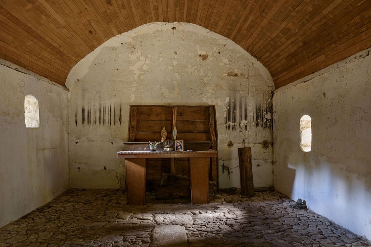 Intérieur chapelle Mont-Ceix - Chamberet ©Benoit Charles (2)