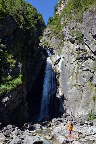 La balade de la cascade de la Pisse